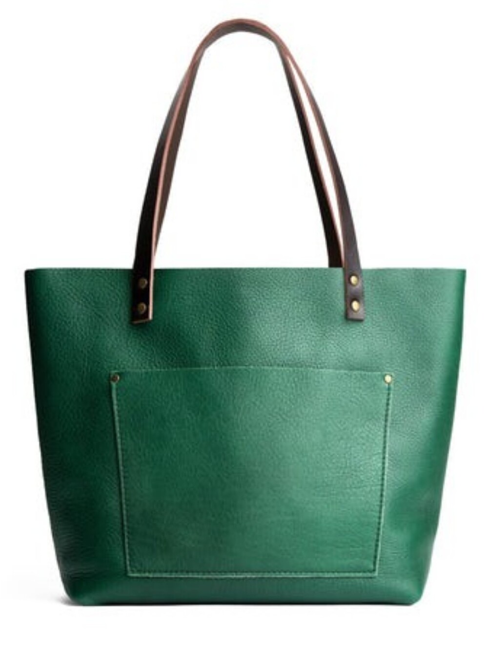 Portland leather company green medium tote